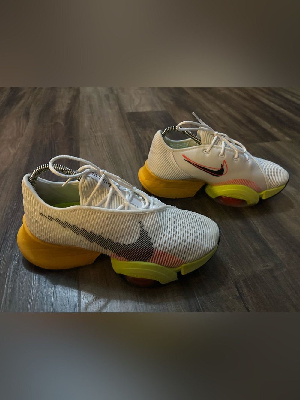 Nike Air Zoom SuperRep Rawdacious Womens Size 8.5 White Running Shoes Sneakers